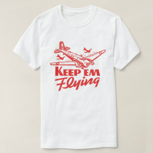 T-shirt Garder Em Flying