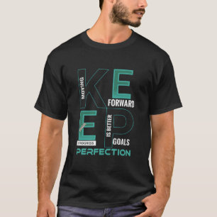 T-shirt Garder les objectifs en avant Motivational Gym Shi