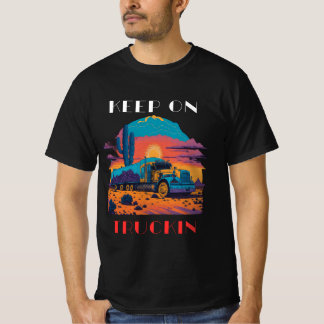 T-shirt Garder Sur Le Camion