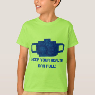 T-shirt Garder votre barre de contrôle Masque de pixels co