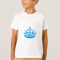 Gardez calme couronne bleue