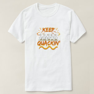 T-shirt Gardez Cancanant (Dansant) Canard Drôle de Calembo