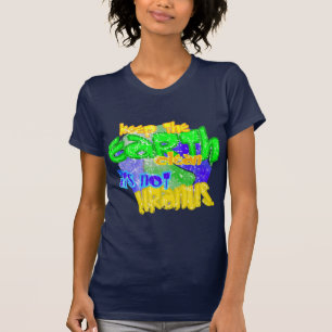T-shirt Gardez la terre nettoient sa pas chemise d'Uranus
