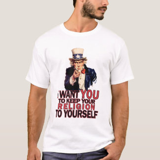 T-shirt Gardez-le à vous-même la chemise des hommes