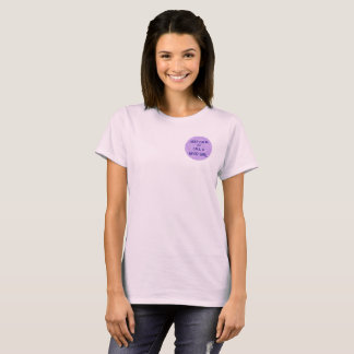 T-shirt Gardez le calme avec ce qui fait un NerdGirl