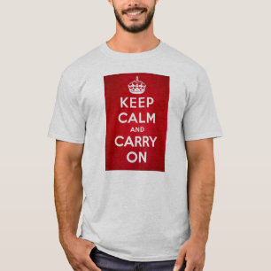 T-shirt Gardez le calme et continuez