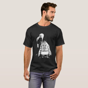T-shirt Gardez le calme et la charogne