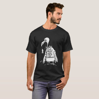 T-shirt Gardez le calme et la charogne