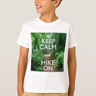 T-shirt Gardez le calme et la marche