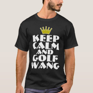 T-shirt Gardez le calme et le golf Wang