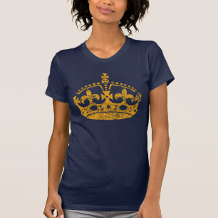 T-shirt GARDEZ LE CALME ET Portez le style de grunge de la