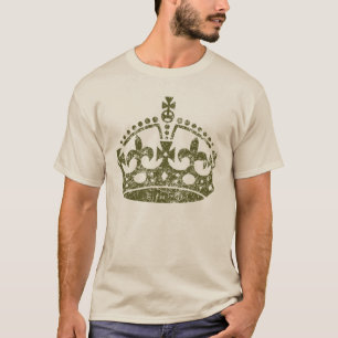 T-shirt GARDEZ LE CALME ET Portez le style de grunge de la