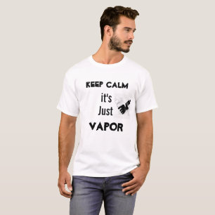 T-shirt Gardez le calme, je suis Vaping