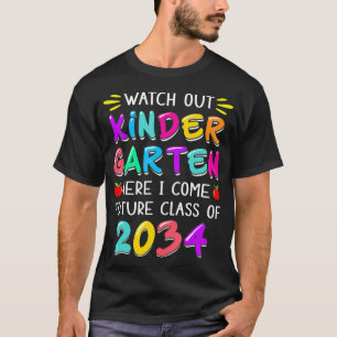 T-shirt Gardez Le Jardin D'Enfants Ici Je Viens Future Cla