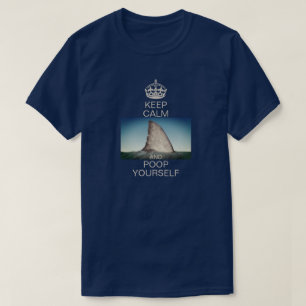 T-shirt Gardez le requin calme