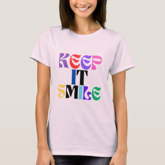 T-shirt Gardez Le Sourire