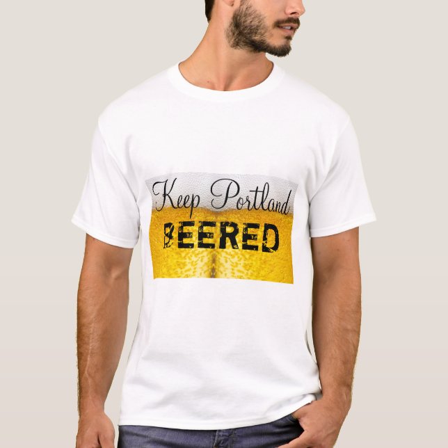 T-shirt Gardez Portland BEERED (Devant)