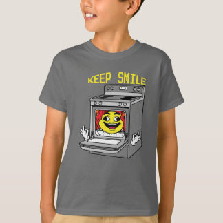 T-shirt Gardez Sourire Soleil dans Four