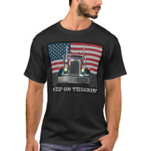 Gardez sur le tee - shirt de Truckin
