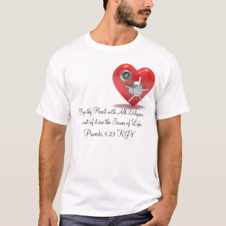 T-shirt Gardez Thy coeur, II