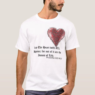 T-shirt Gardez Thy coeur, III