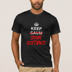 T-shirt Gardez vos distances