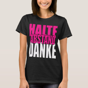 T-shirt Gardez vos distances