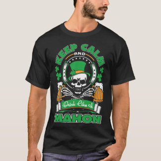 T-shirt Gardez votre calme Buvez comme Mahon Saint-Patrick
