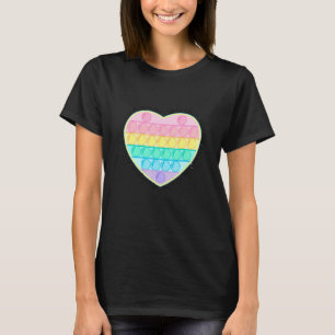 T-shirt Gardez votre calme et cliquez sur Pop It Trendy Fi