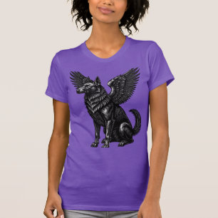 T-shirt Gardien à ailes de griffon Glasya montant