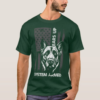 T-shirt Gardien chien maître chien race garçon cadeau