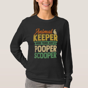 T-shirt Gardien D'Animaux Plus Qu'Un Simple Amateur Scoope