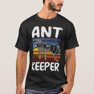 T-shirt Gardien de fourmis amateur d'insectes entomologie 