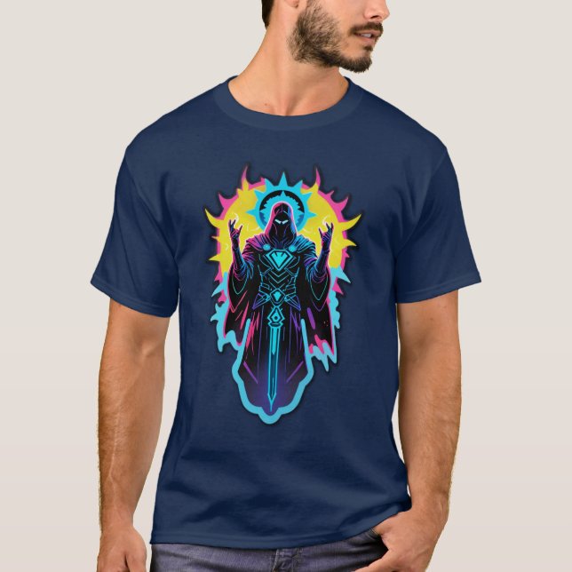 T-shirt Gardien de la Flamme Azurée (Devant)