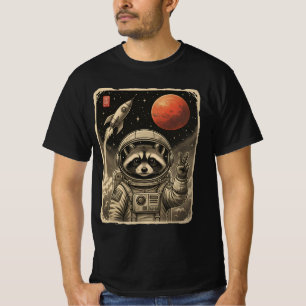 T-shirt Gardien de la paix cosmique : l'astronaute qui pre
