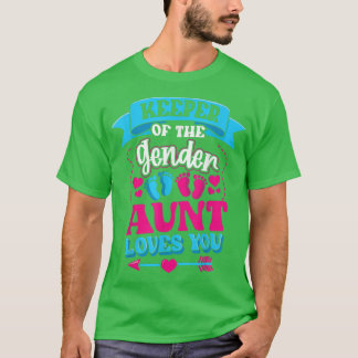 T-shirt Gardien De La Tante De Genre Vous Aime Révélation 