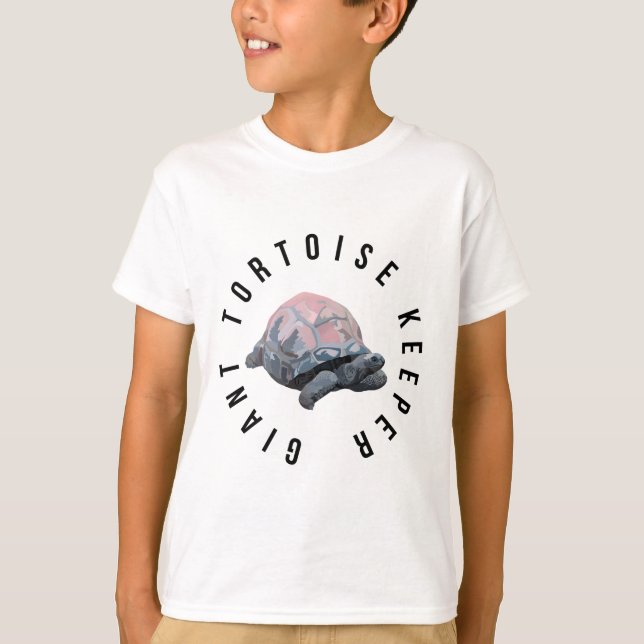 T-shirt Gardien de tortue géant (Devant)