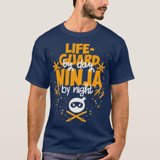 T-shirt Gardien De Vie Par Jour Ninja Par Nuit - Meilleur 