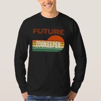 T-shirt Gardien de zoo futur gardien de zoo