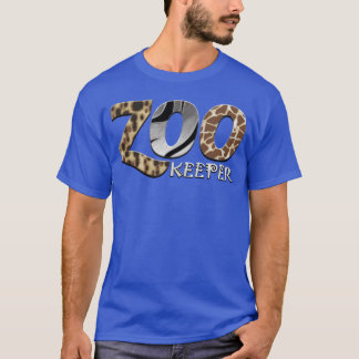 T-shirt Gardien de zoo Savane africaine Impression d'anima