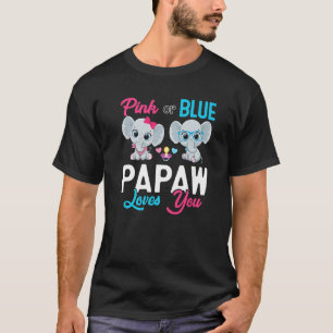 T-shirt Gardien Des Éléphants Mignons Du Genre Papaw Vous