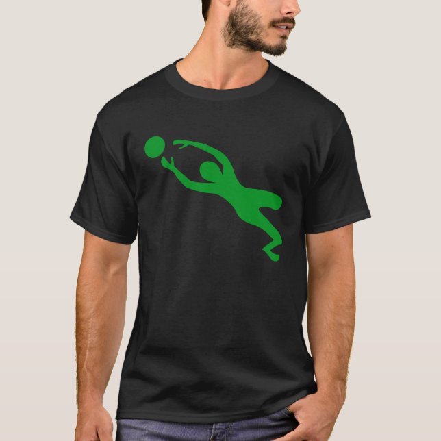 T-shirt Gardien des objectifs - Vert herbe (Devant)