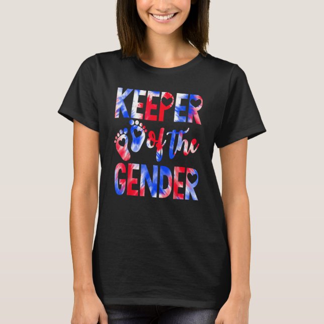 T-shirt Gardien Du Genre 4 juillet Bébé Genre Revea (Devant)