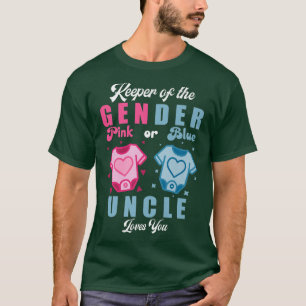T-shirt Gardien Du Sexe Oncle Genre Révéler Le Sexe Bébé A