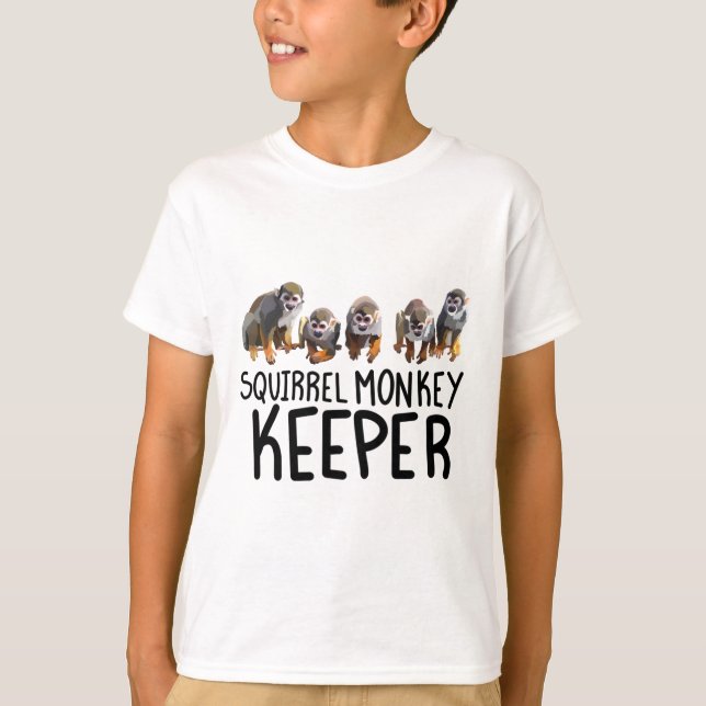 T-shirt Gardien du singe écureuil (Devant)