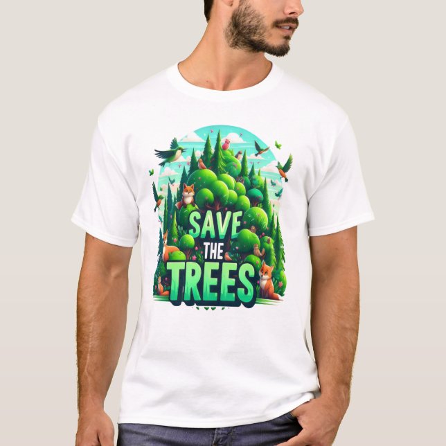 T-shirt Gardiens de la forêt (Devant)