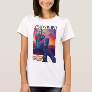 T-shirt Gardiens de la Galaxie Affiche de personnage de Ne