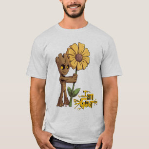 T-shirt Gardiens de la Galaxie  Baby Groot & Daisy