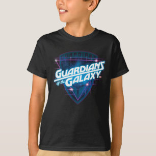 T-shirt Gardiens de la Galaxie   Logo Retro