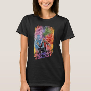 T-shirt Gardiens de la Galaxie   Star-Lord & Crew